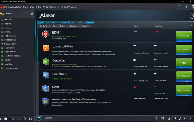 IObit Uninstaller Interface**
"Screenshot of IObit Uninstaller software, showcasing its intuitive interface and list of installed programs. Modern PC desktop environment, fully clothed user using the software. Safe for work, appropriate content, professional, showcasing software functionality."
**